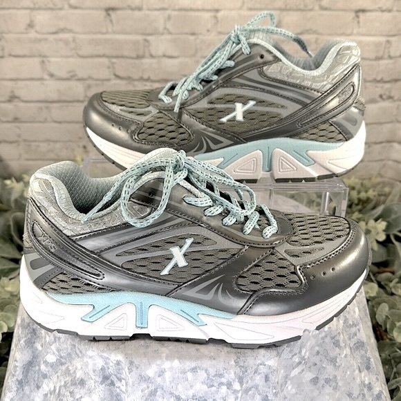 Xelero Genesis XPS Gray/Mint Swiss Technology Performance Athletics WMS 7.5M✨NEW - Picture 4 of 16